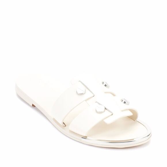 DKNY Glynn Studded Slide sandals egg nog - 6.5 - Picture 2 of 10